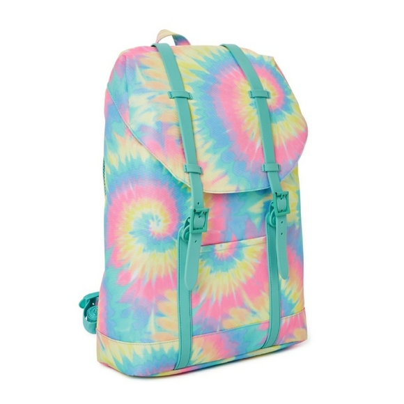 Fashion flap tie dye backpack - Picture 2 of 5